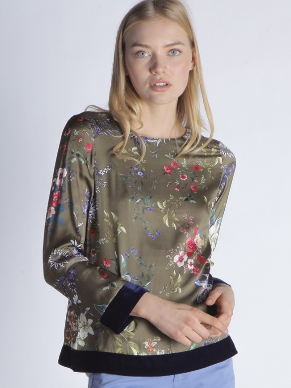Tnica estampado floral