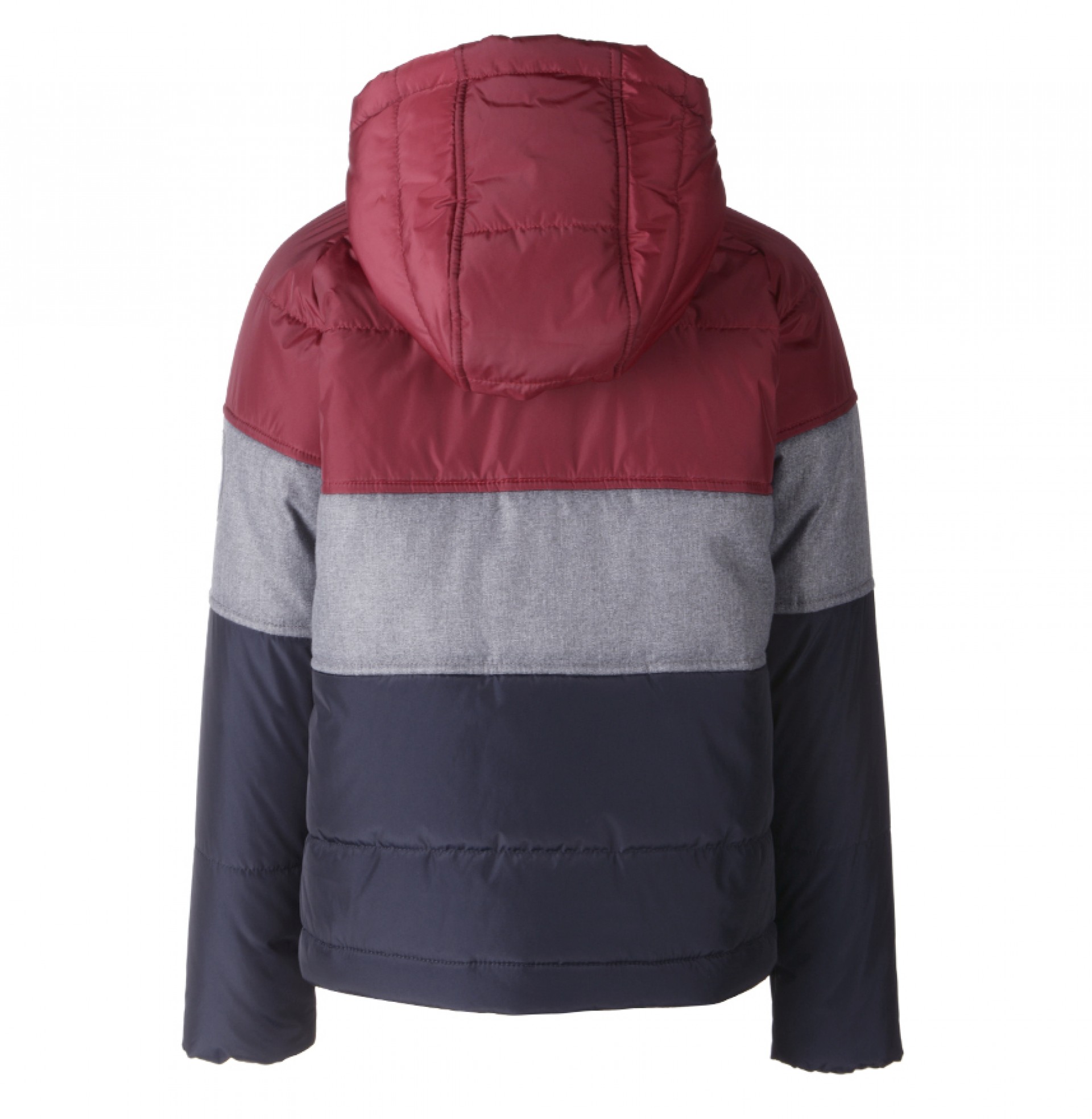 Hooded quilted jacket