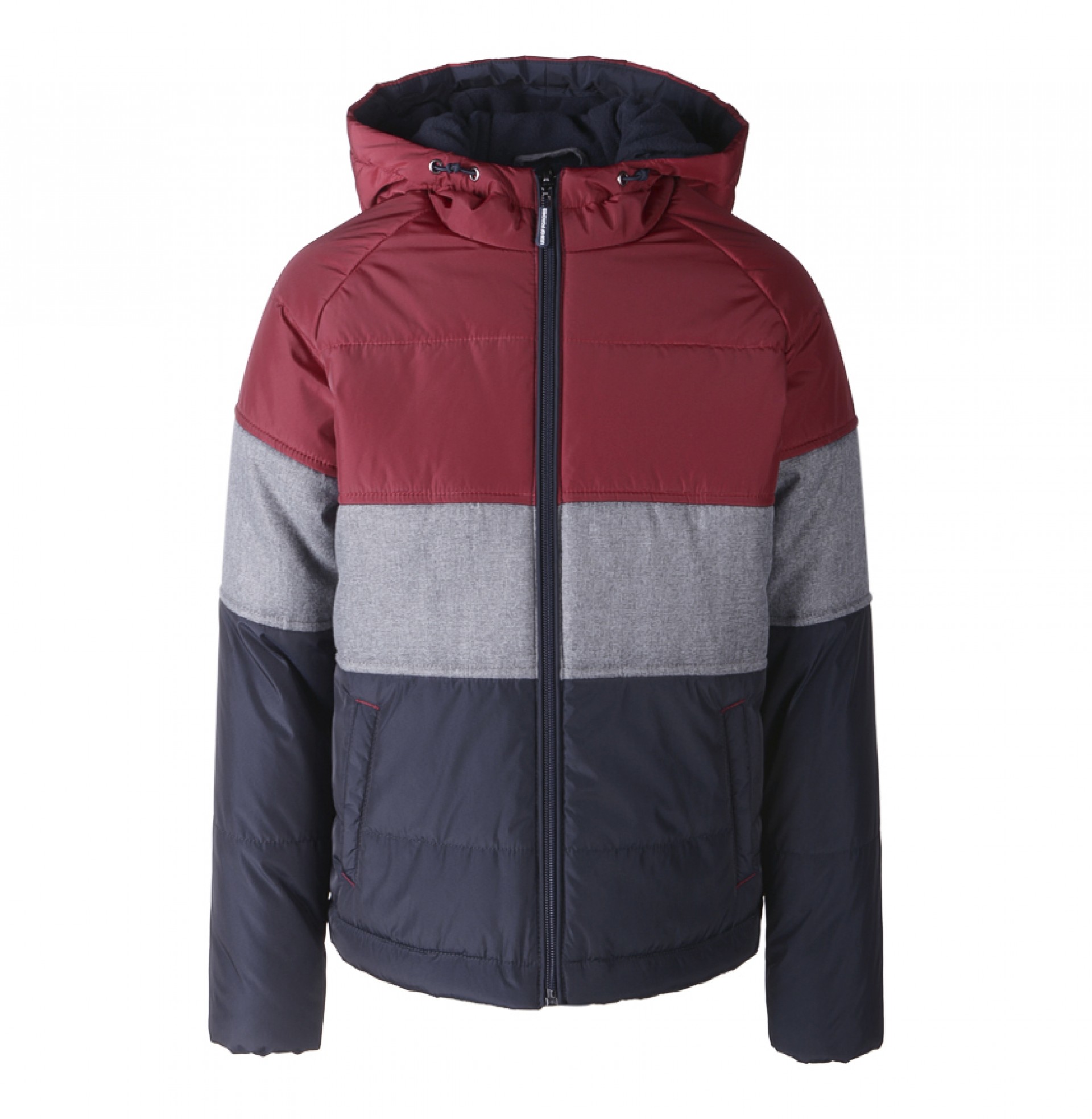 Hooded quilted jacket