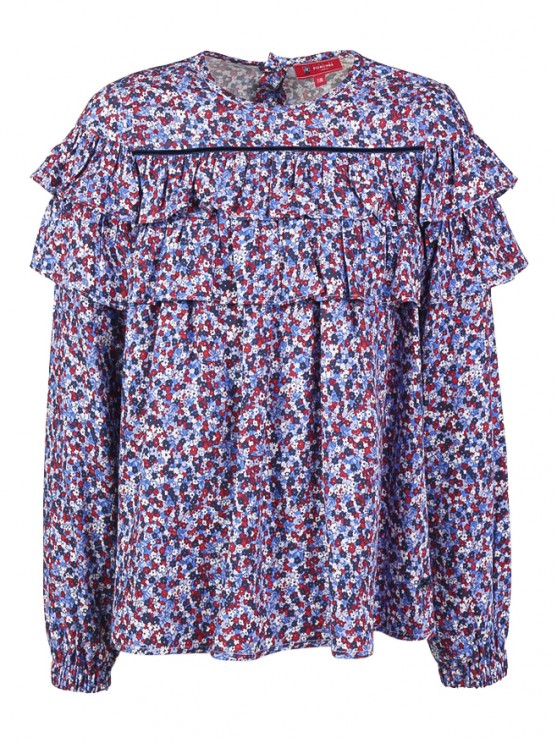 Floral Print Blouse