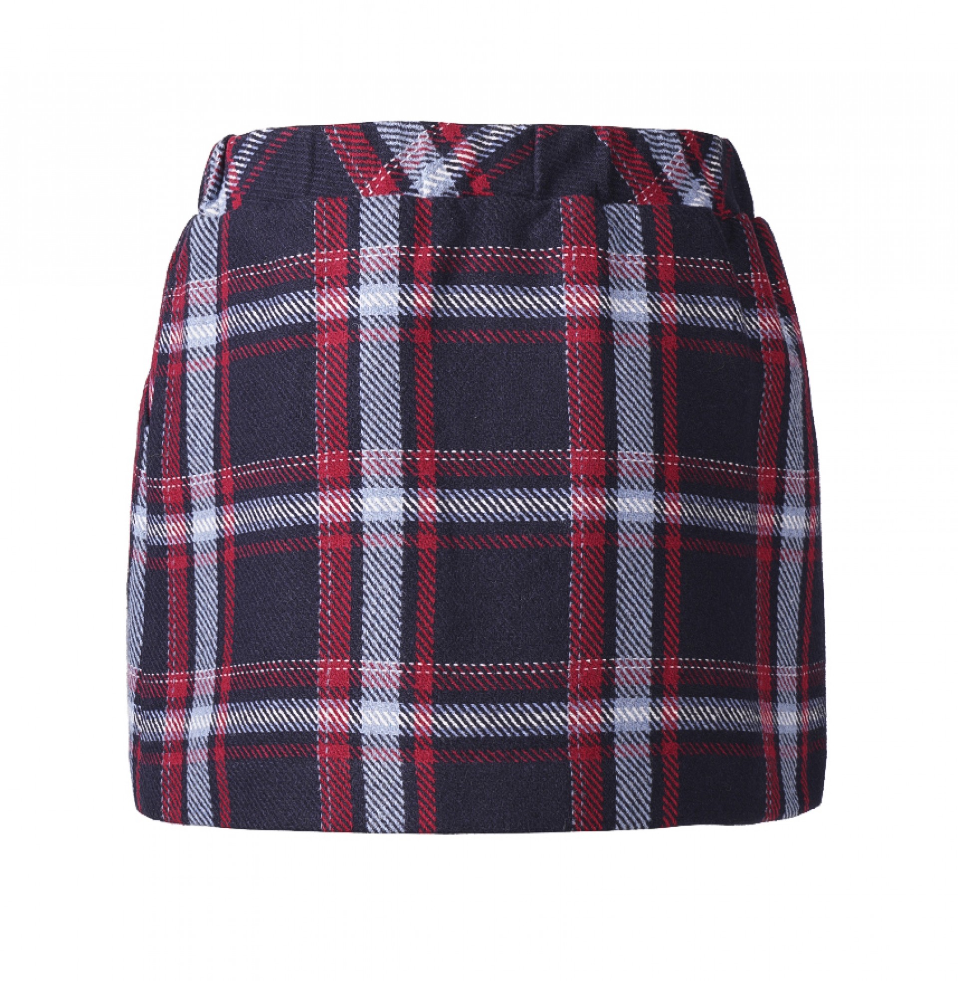 Checked skirt