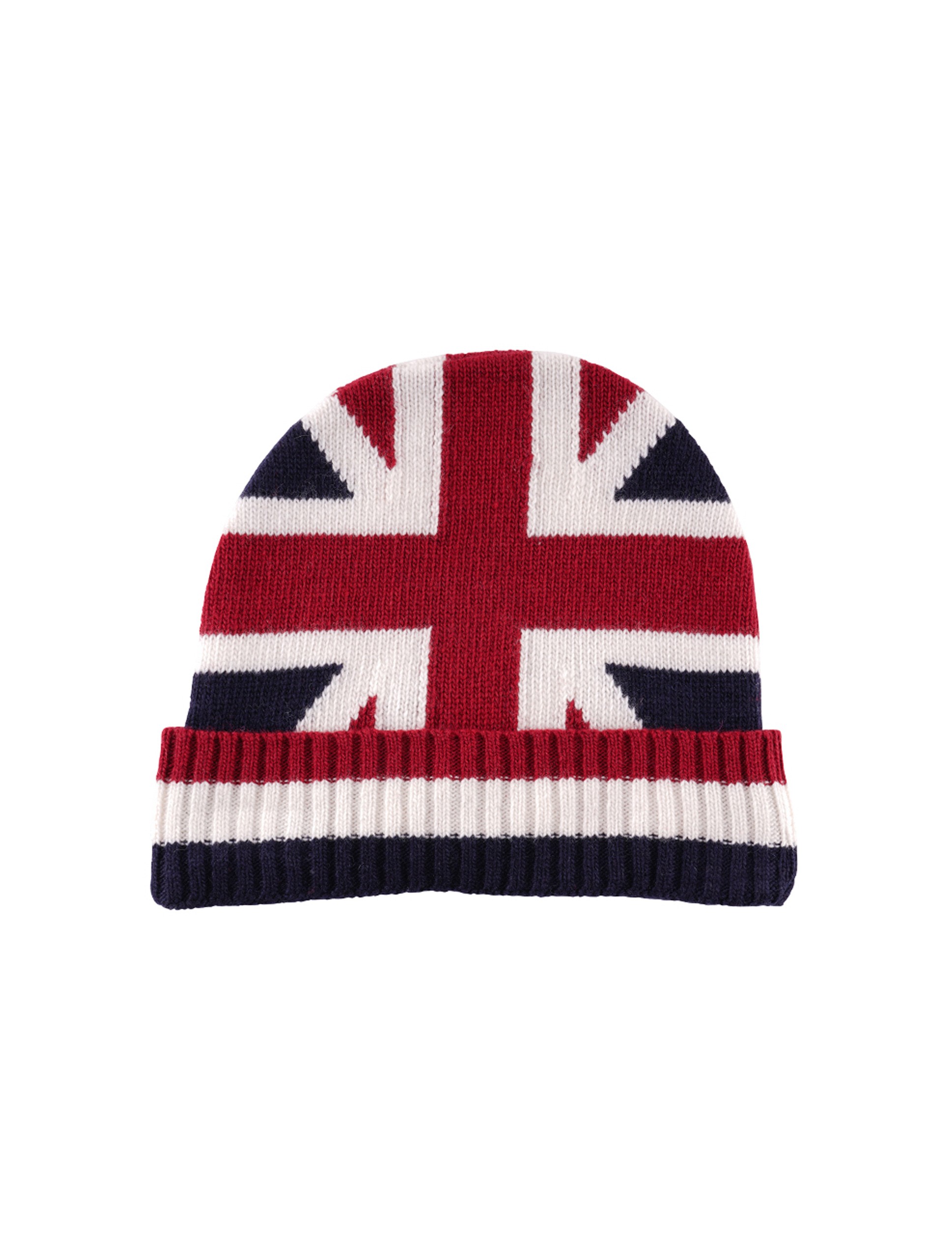 Uk flag knit cap