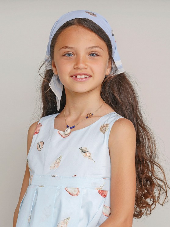 Vestido em Voile Estampado