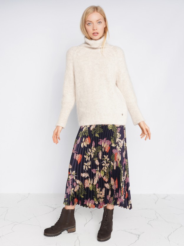 Floral print skirt Floral print skirt