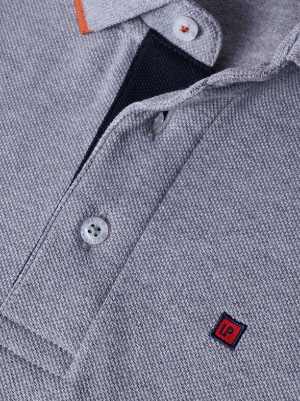 Polo bsico piqu