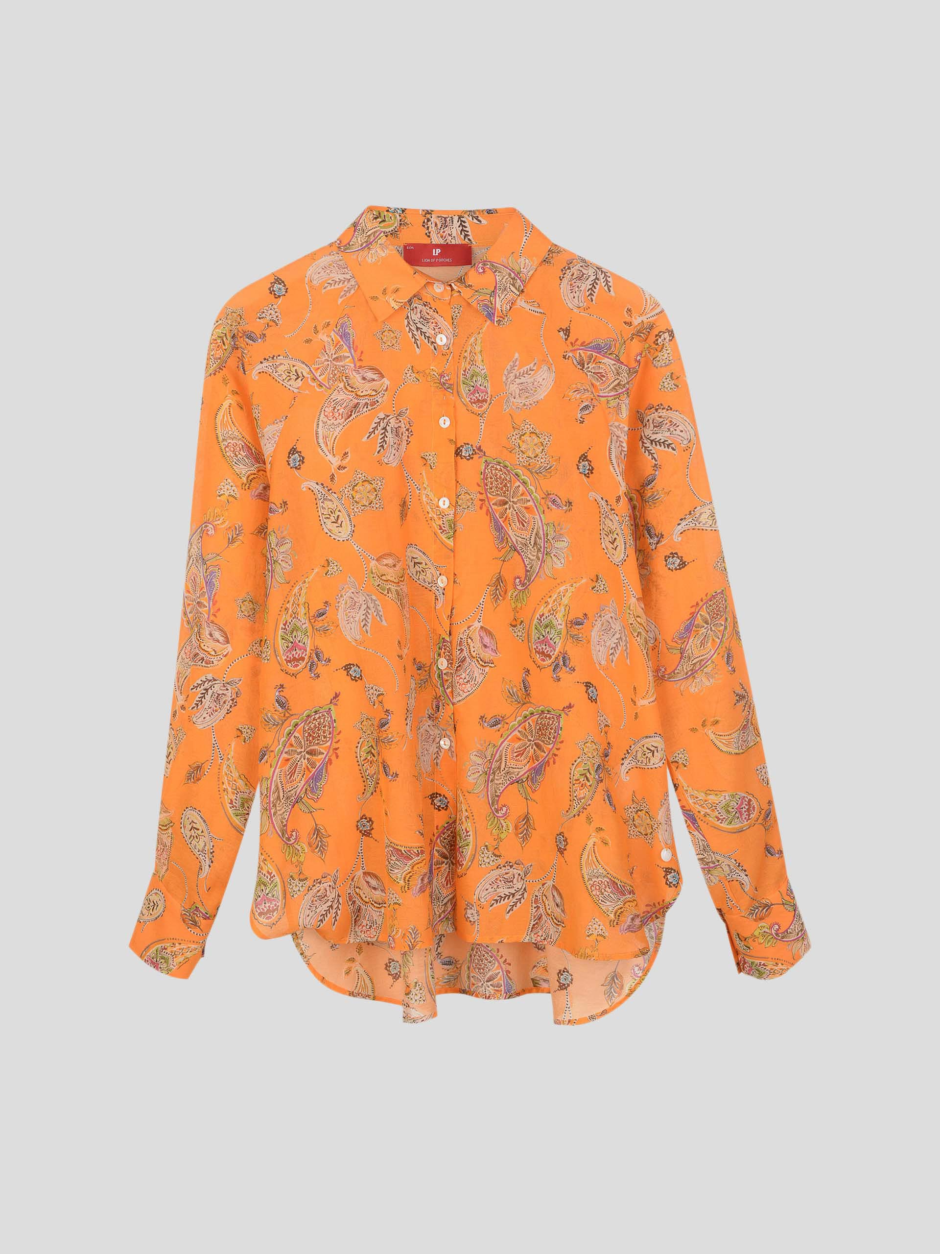 Camisa Estampado de Cornucópias