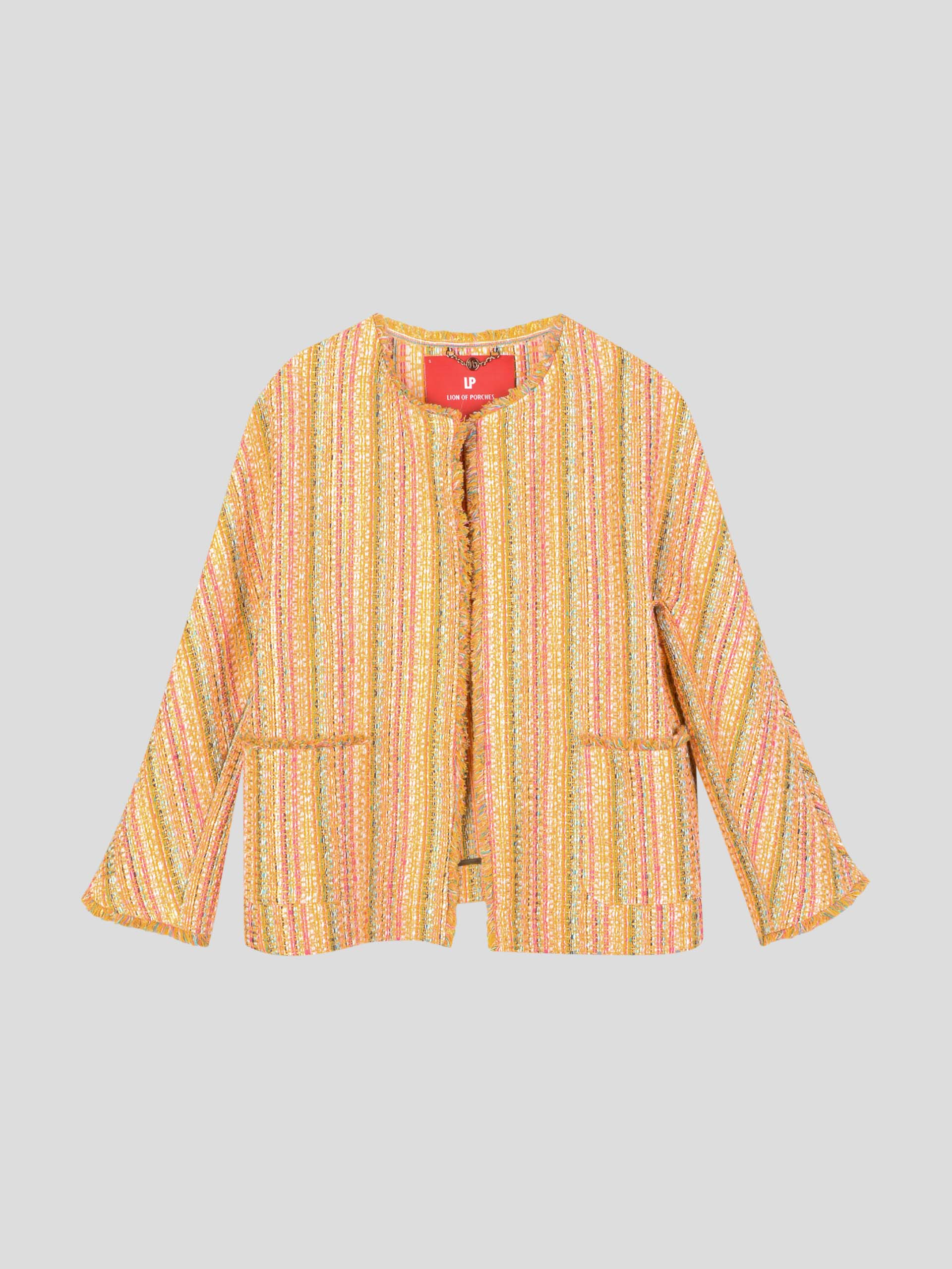 Casaco em Tweed Colorido