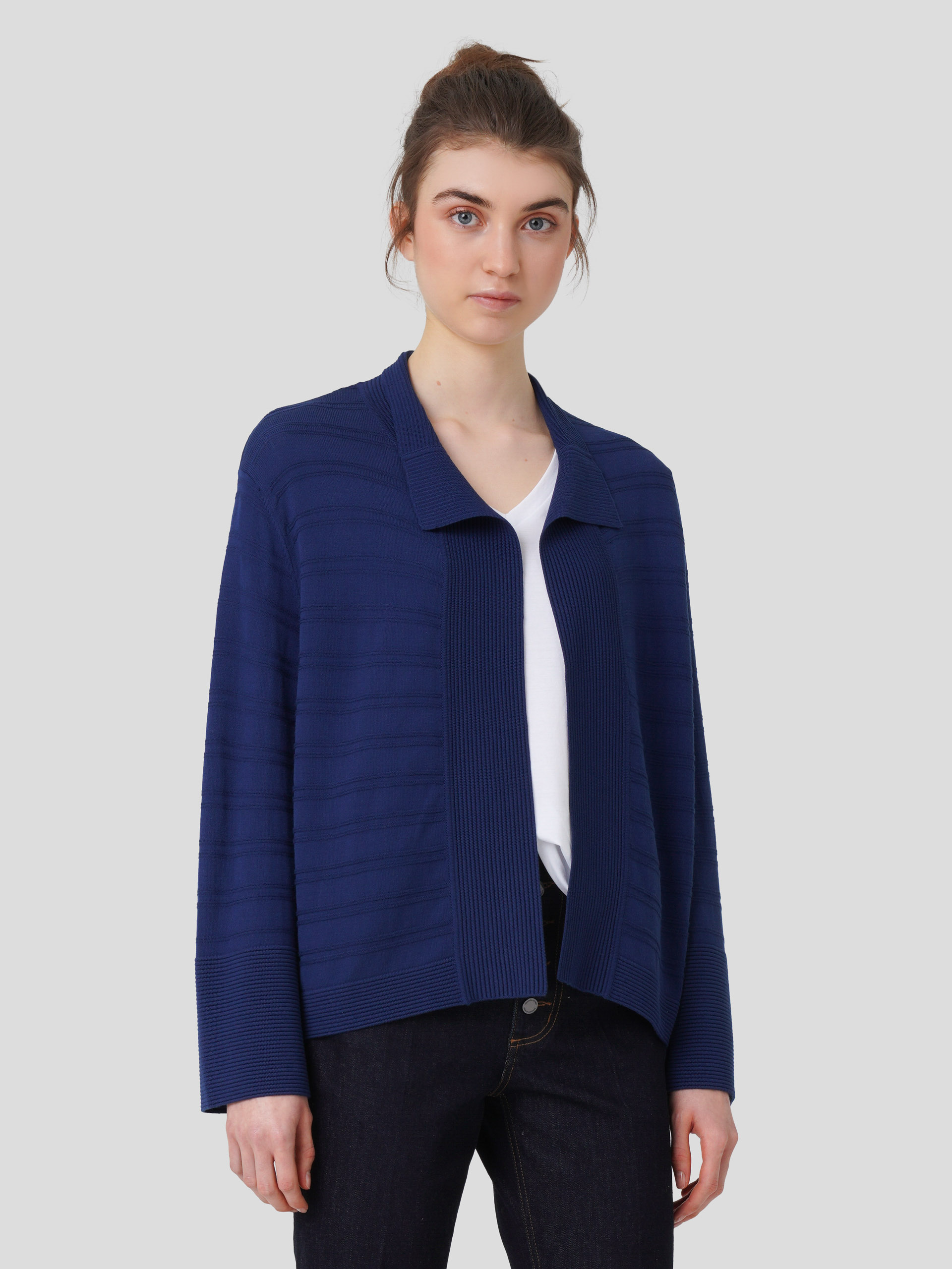 Cardigan Curto Aberto