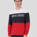 Sweatshirt tricolor