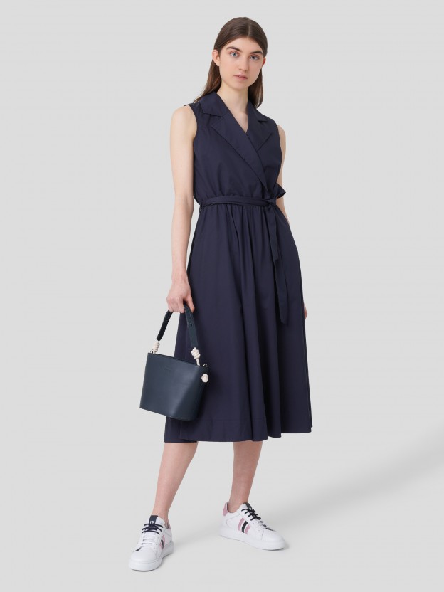 Vestido Estilo Gabardine