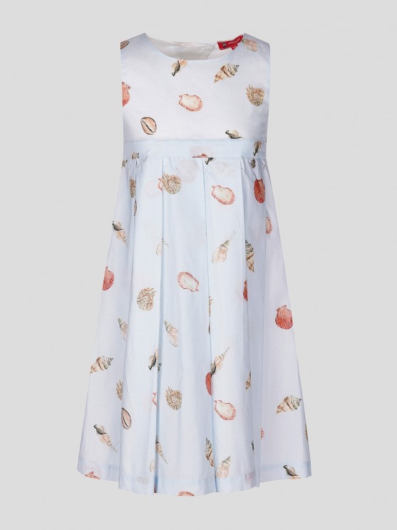Vestido em Voile Estampado