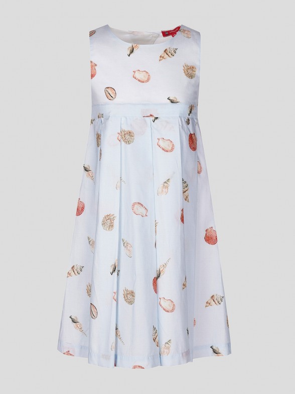 Seashell Print Dress