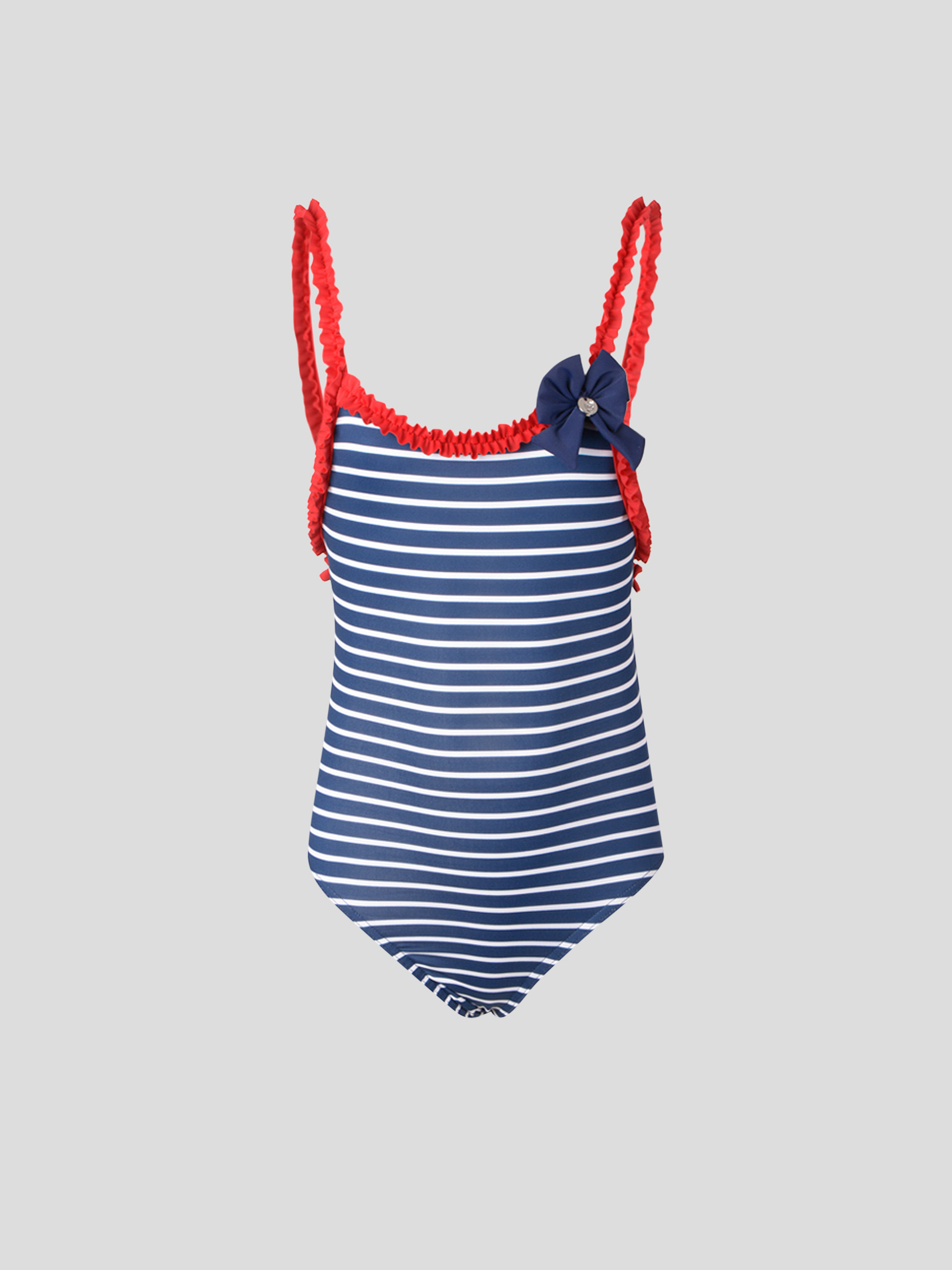 Striped swimsuit
