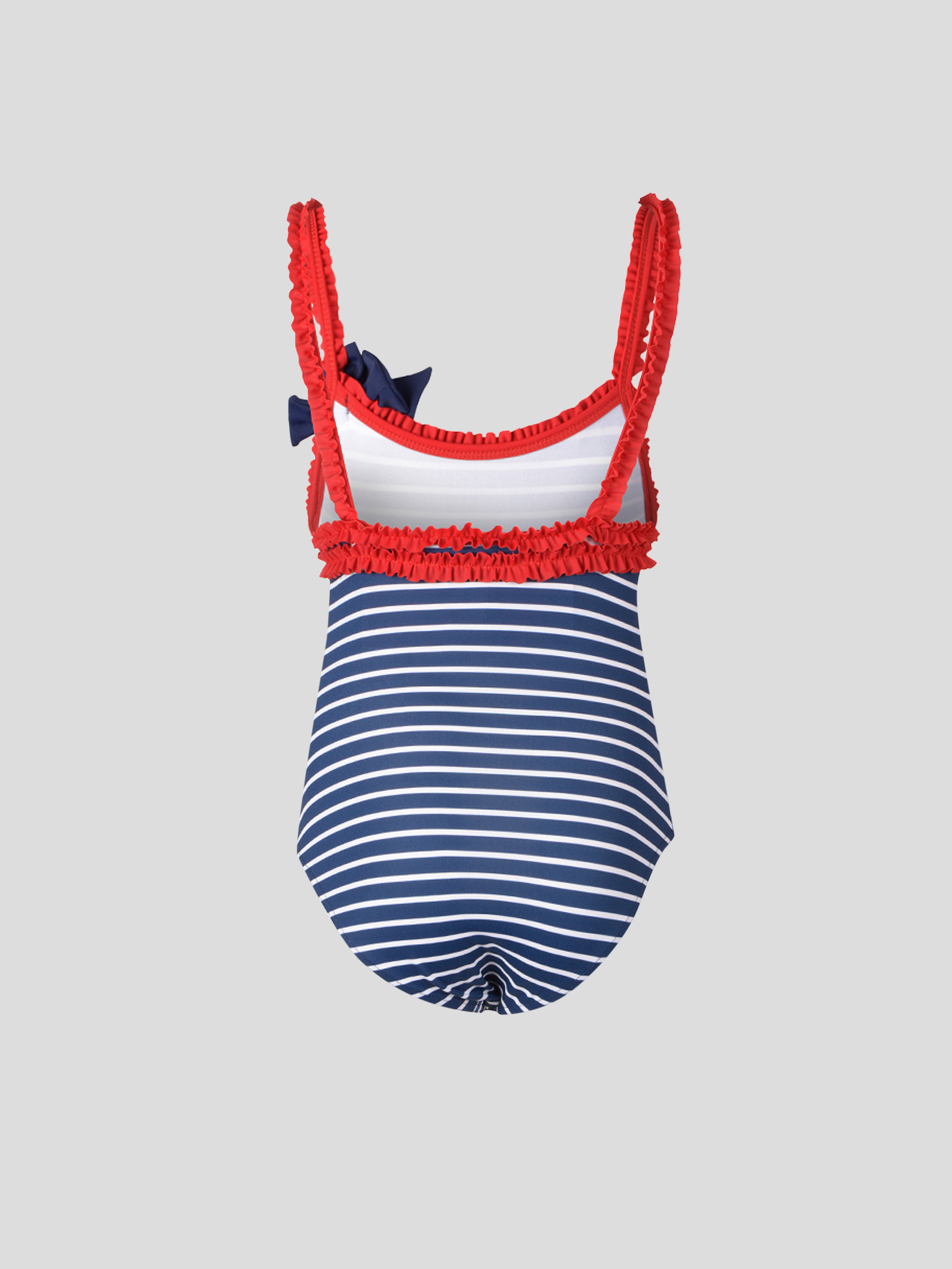 Striped swimsuit