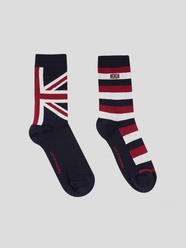 2  pack socks