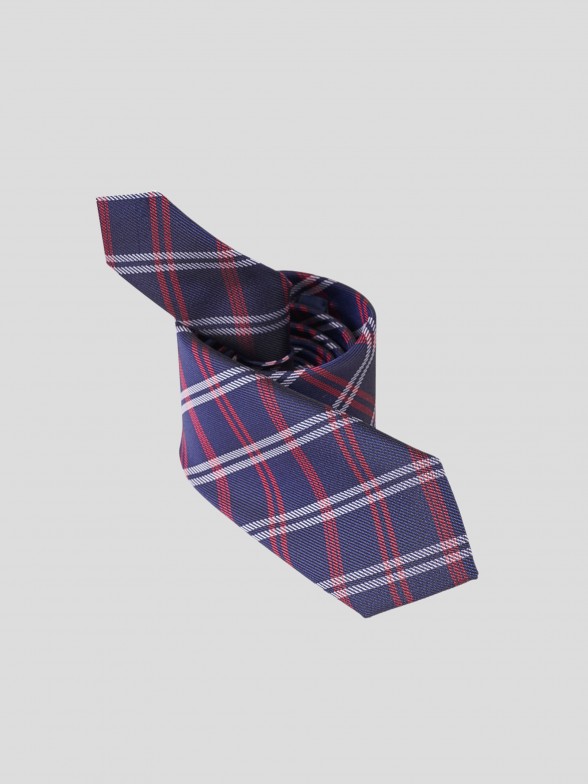 Checked tie Checked tie