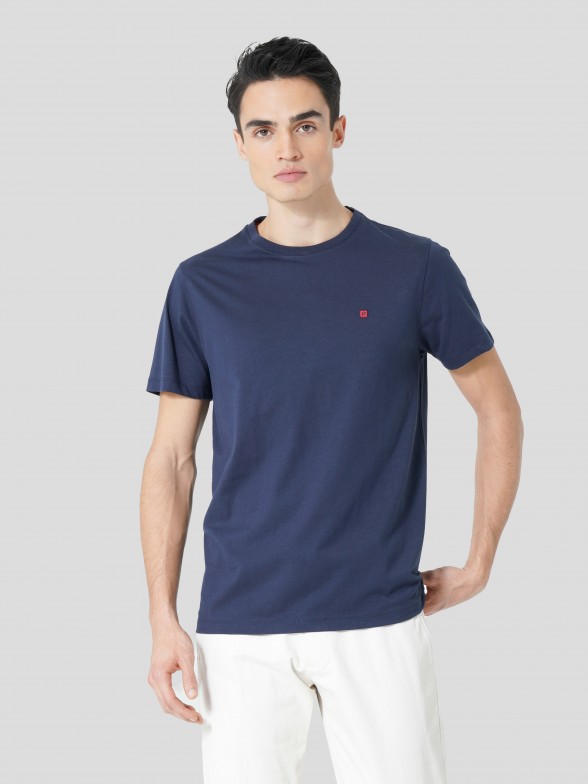 Camiseta básica de algodón para hombre con cuello redondo | LION OF PORCHES