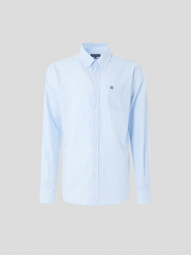 Camisa de riscas