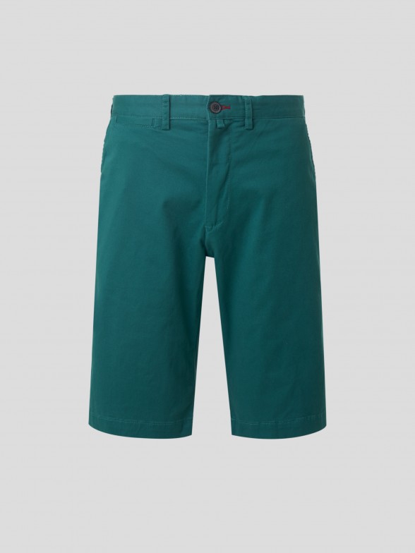 Bermudas em algodo stretch