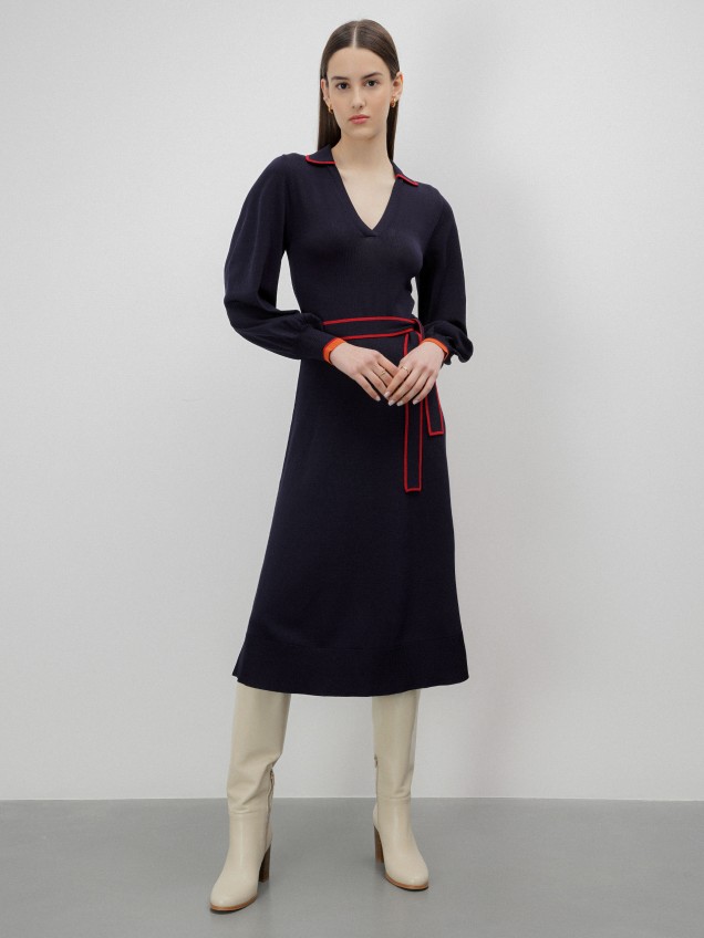 Vestido comprido em malha premium quality - Image product