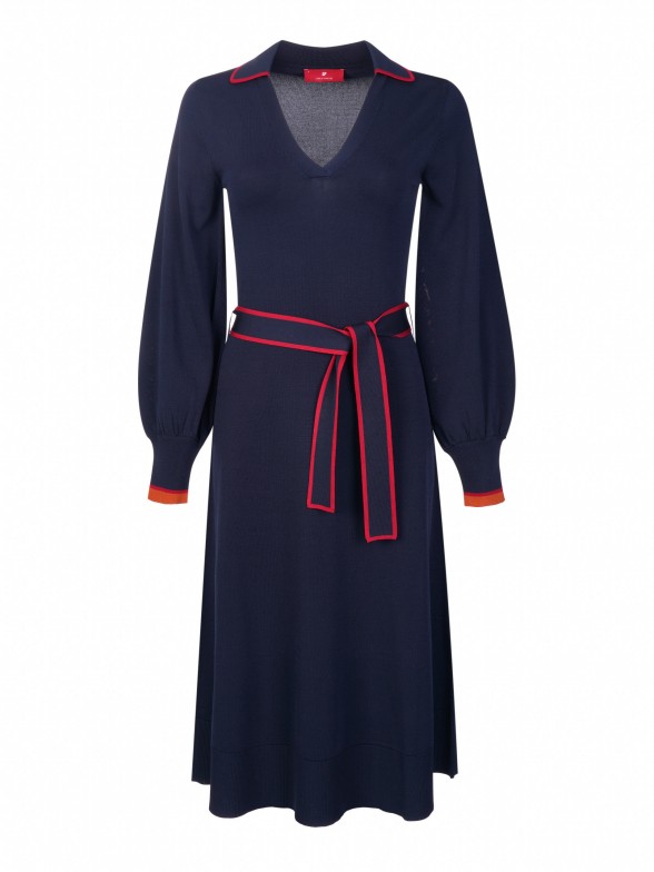Vestido comprido em malha premium quality
