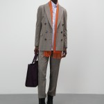 Blazer comprido em xadrez
