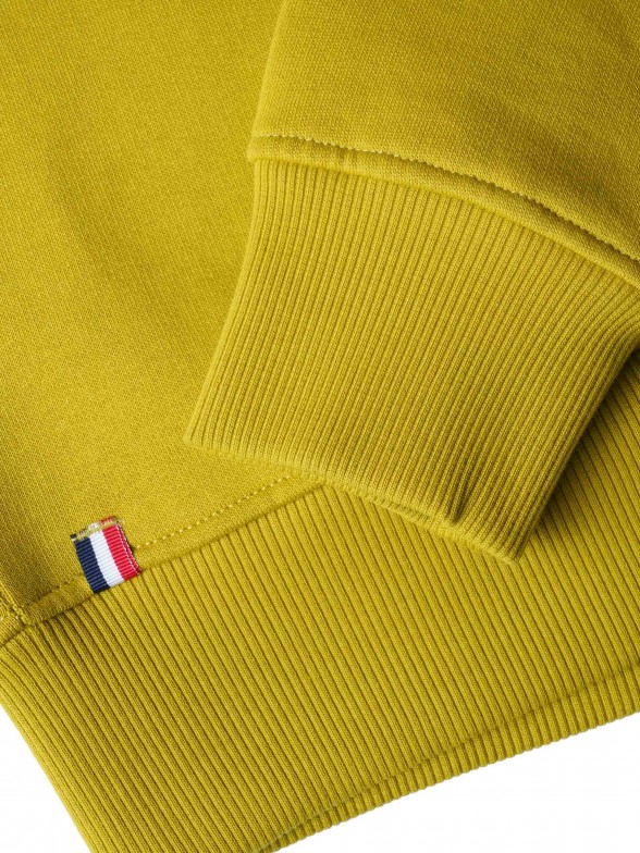 Man's long sleeve knit sweatshirt with print