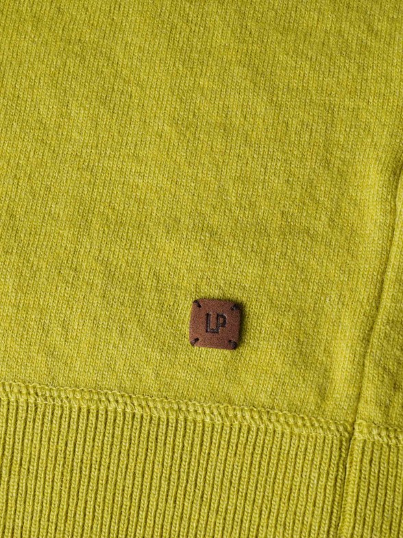 Camisola de malha regular fit de manga comprida