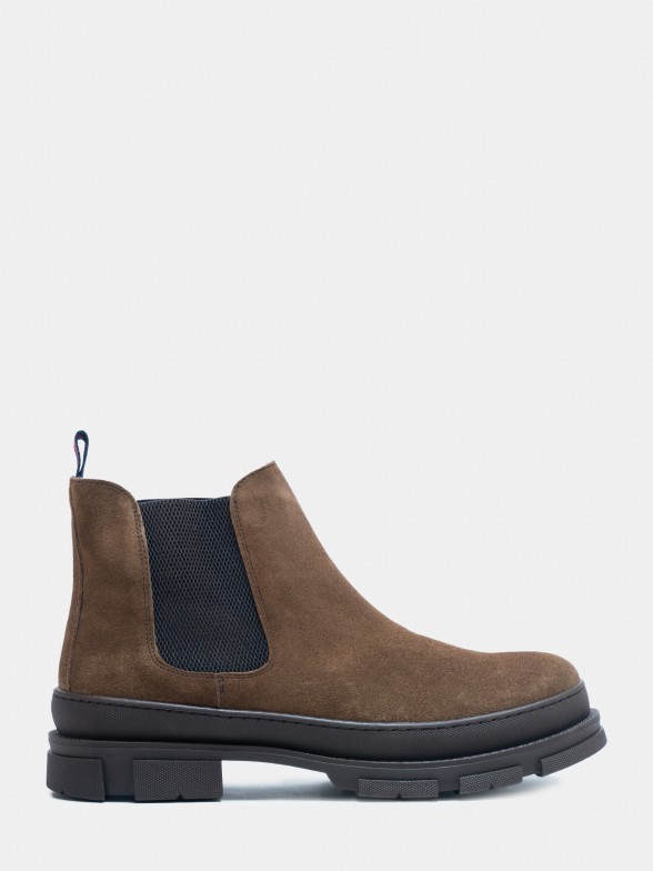Chelsea boots in croute