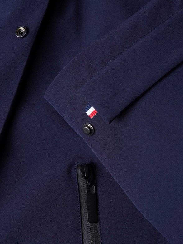 Parka acolchoada com capuz