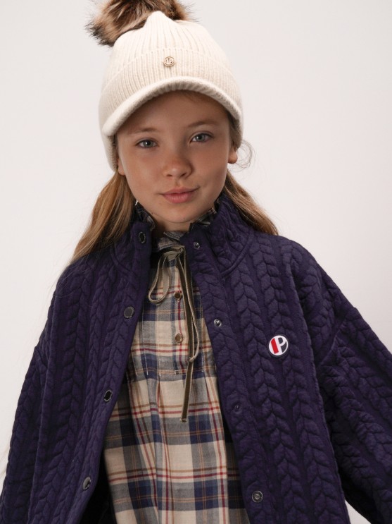 Mesh cape with 3/4 sleeve