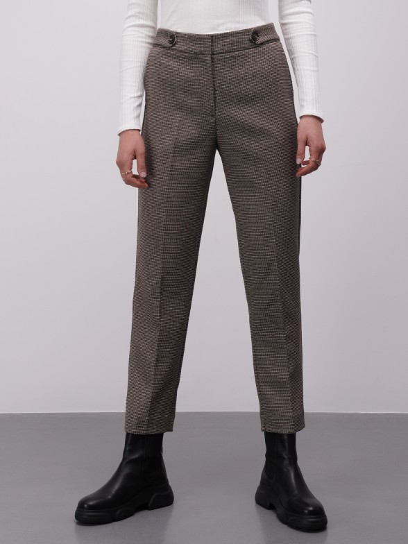 Chino pied poulle pants