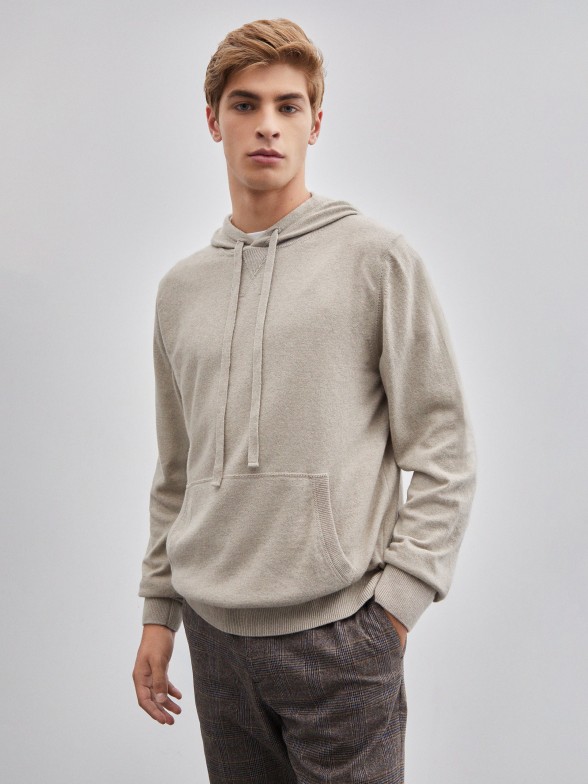 Sweatshirt em l e caxemira