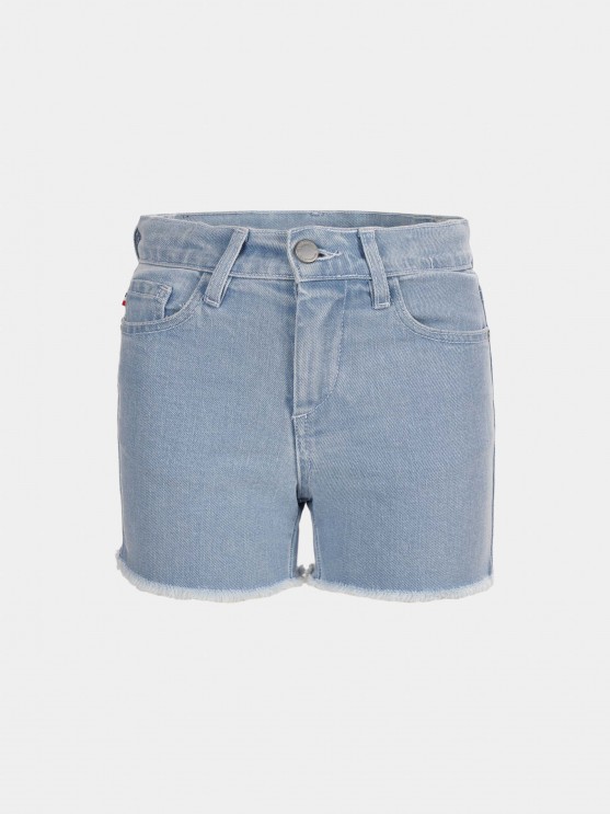Cales denim com estampado