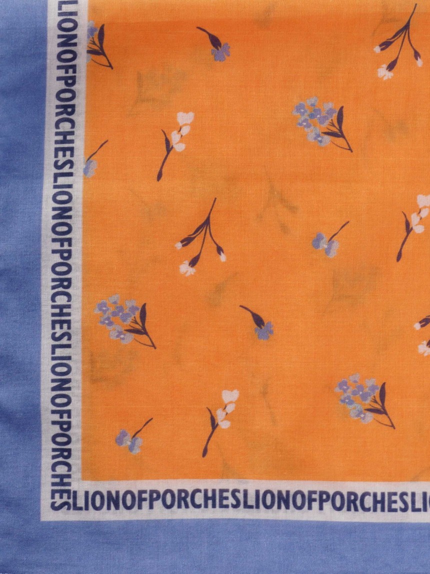 Floral pattern scarf