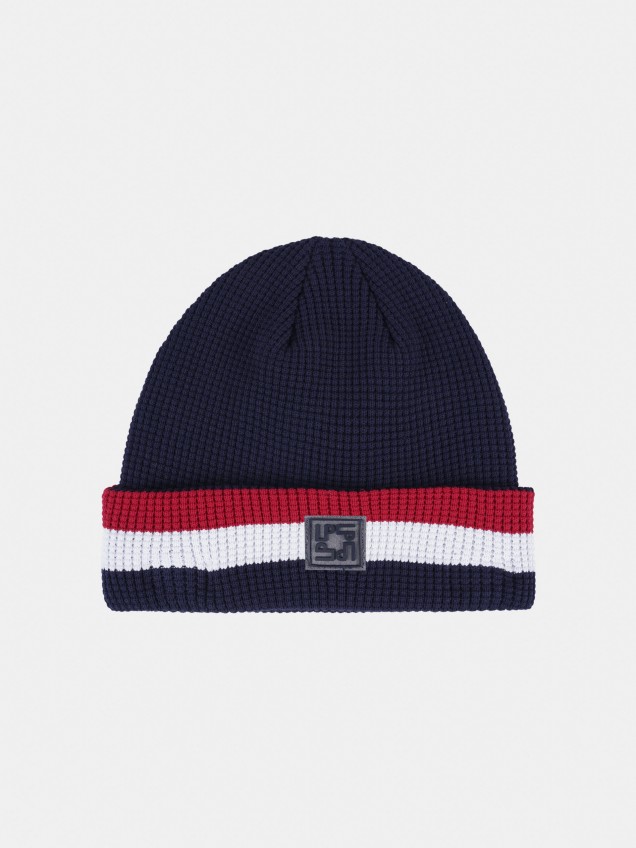 Structured tricolor cap - Image product