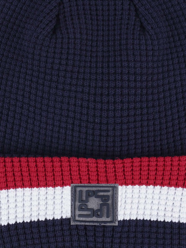 Structured tricolor cap - Image product
