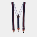 Bicolor elastic suspenders