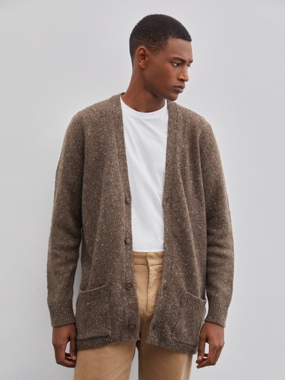 Cardigan bicolor