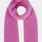Mohair structured scarf
