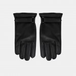 Adjustable leather gloves