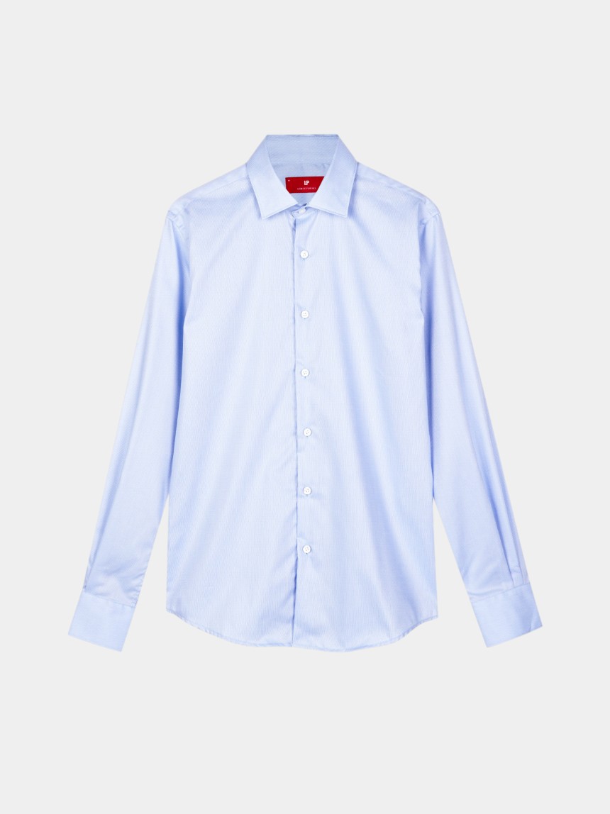 Camisa slim fit de algod�o