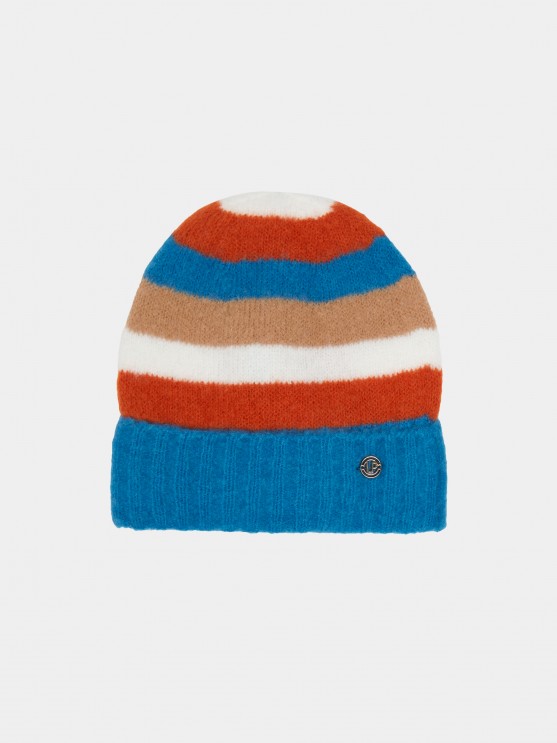 Gorra estructurada con rayas