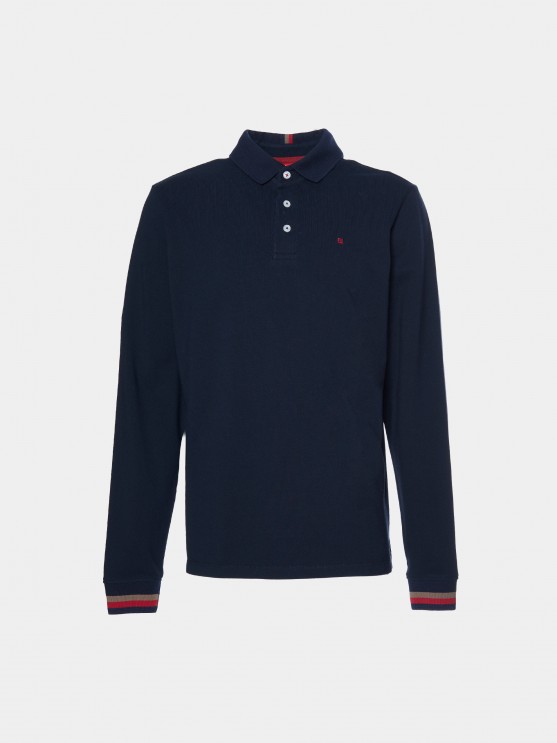 Polo de manga comprida