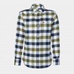 Regular fit flannel shirt
