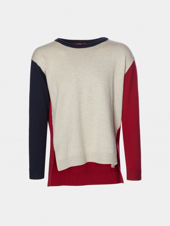 Cotton and cashmere jumper