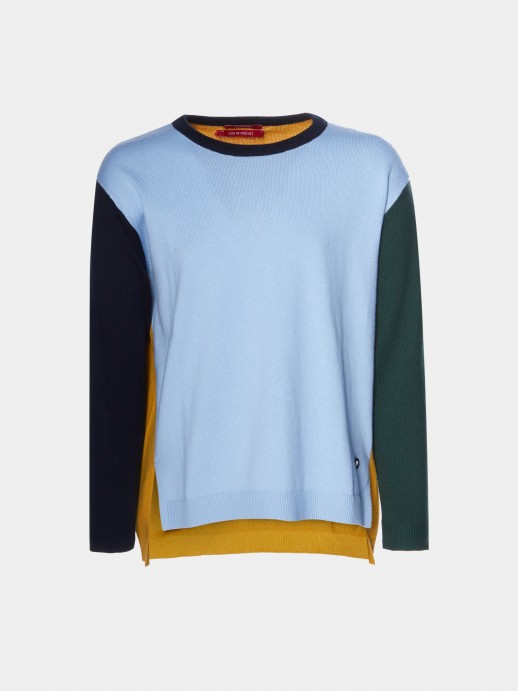 Cotton and cashmere jumper