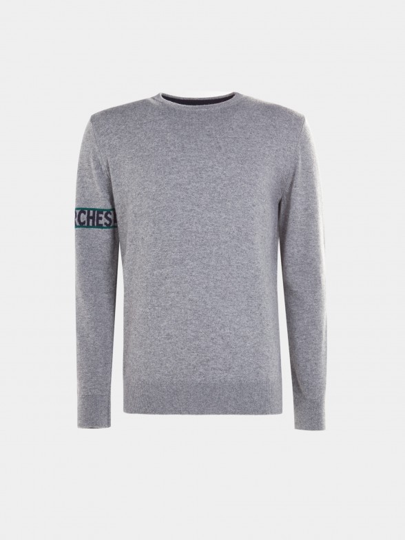 Camisola de malha com branding