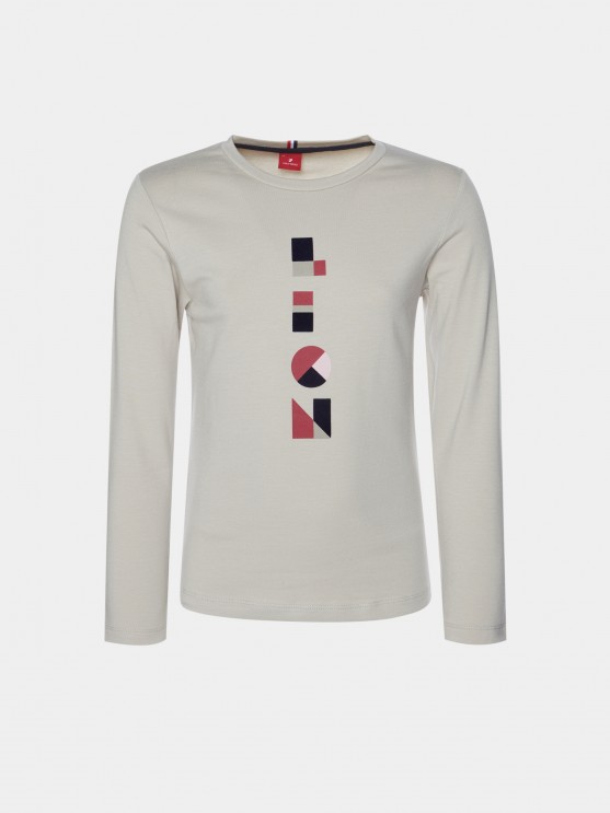 Camisola estampada com lettering