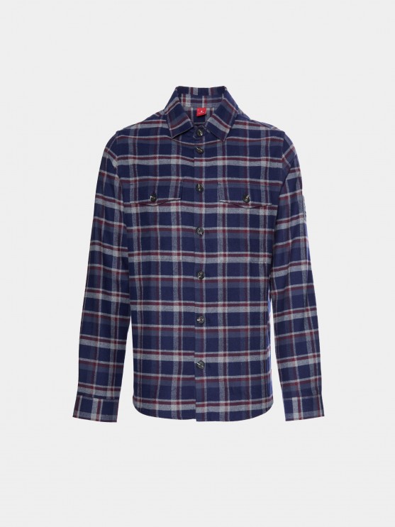 Checkered overshirt